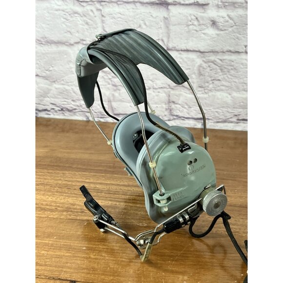 Vietnam War Type US Air Force Navy Pilot Crew Headset & Mic MX-2508/AIC 1980 - Picture 8 of 14